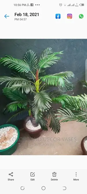 Artificial Palm Tree 1.5m KSH 4500 Plant ALONE
