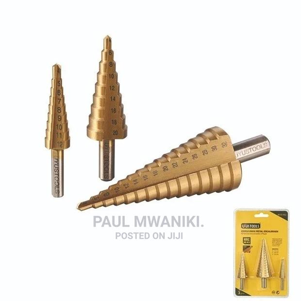 3pcs Step Drill Set - Metric - main view