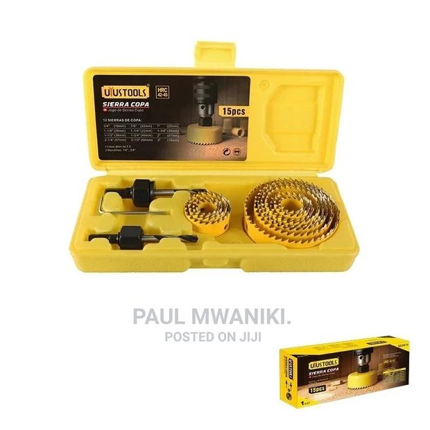 15 Piece Set Woodworking Hole Saw - main view