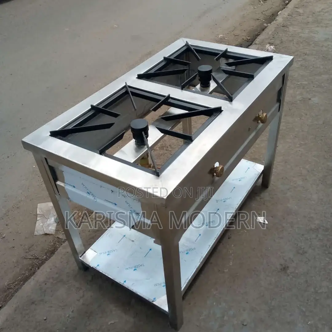 Stainless 2 Burner Gas Cooker