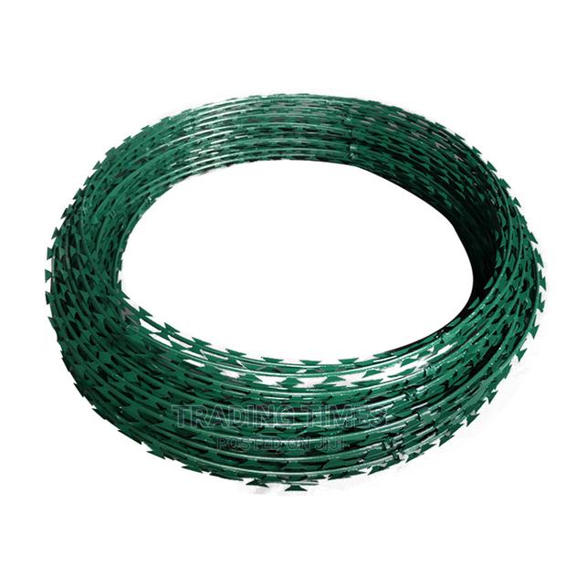 Razor Wire 10m Green in Color - thumbnail 2