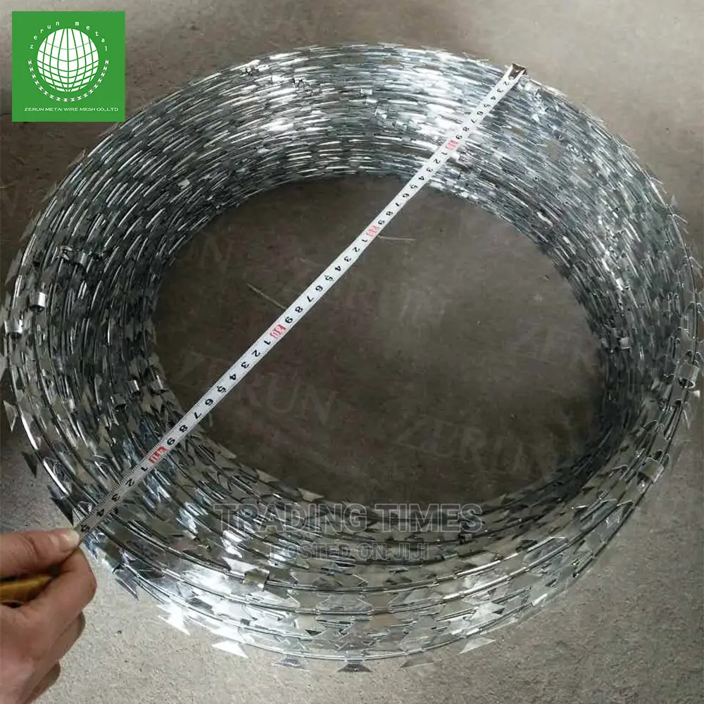 Brand New Galvernized Razor Wire