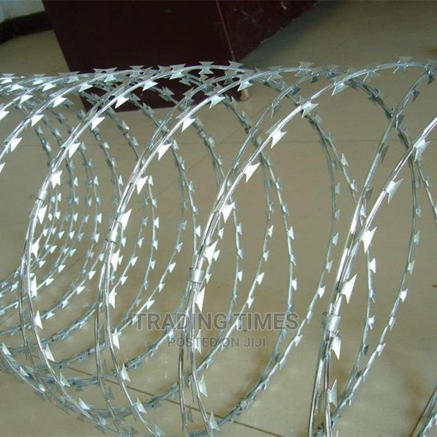 10m Galvernized Razor Wire