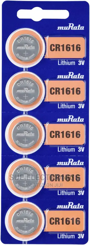 Murata Cr1616 Battery 3v Lithium Coin Cell