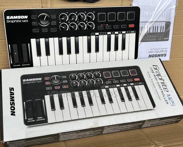 Samson Graphite M25 Mini Usb Midi Controller - main view