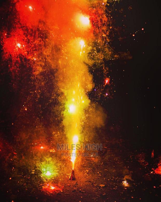 Wedding Fireworks Fountain - main view