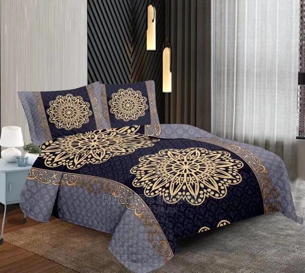 Grey Classic Bed Cover - main view