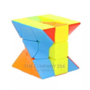 Rubik Pyramid Cube Puzzle Stress Reliever Toys