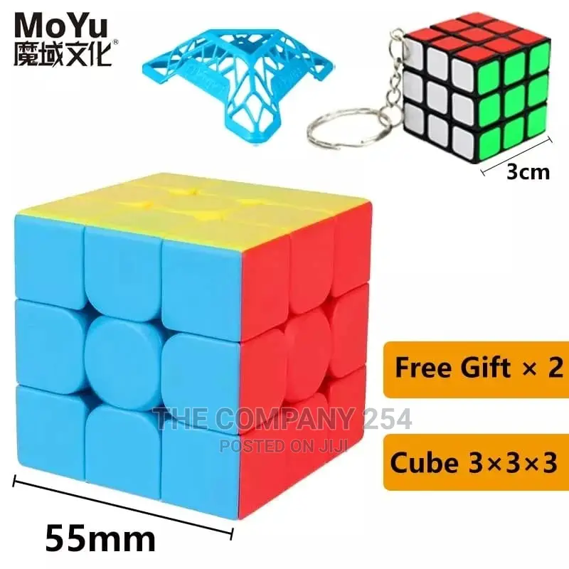 Rubik Pyramid Cube Puzzle Stress Reliever Toys