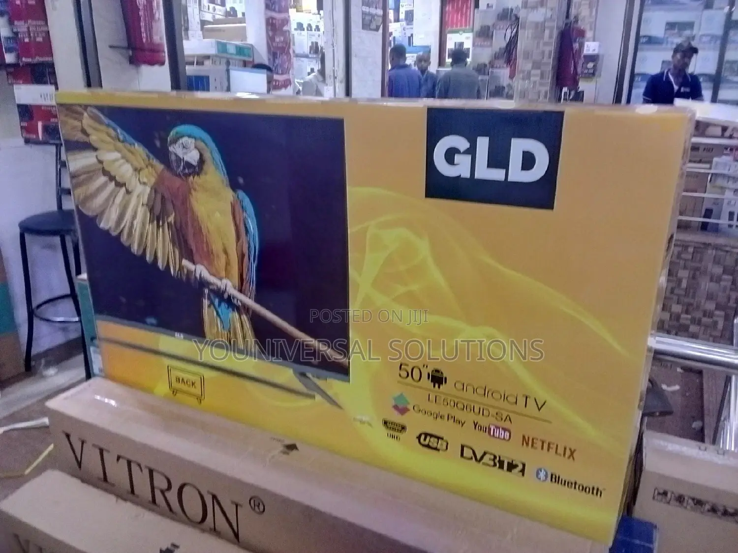 Gld 50" Inches Smart Android 4K Fhd Frameless Tv