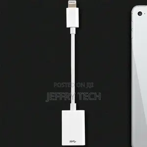 8-Pin to USB OTG On-To-Go Adapter Jack for Apple iPhone XS 1