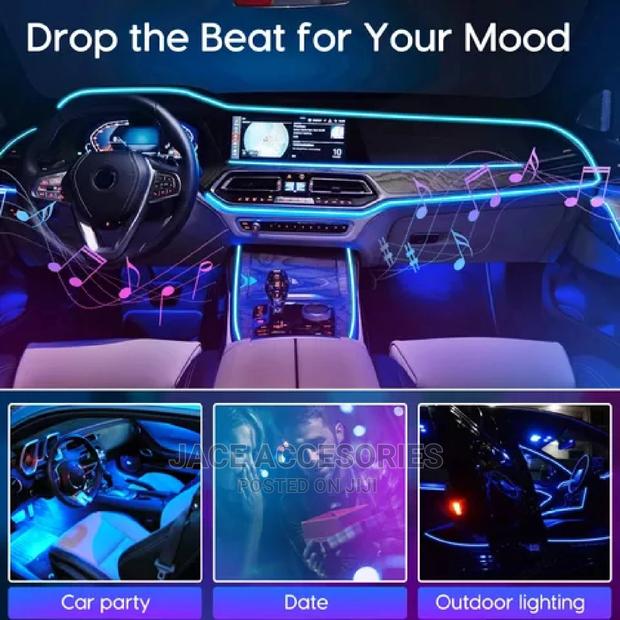 Car Interior Dashboard Ambience Lights - thumbnail 4