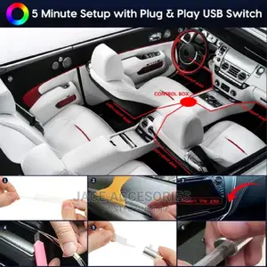 Car Interior Dashboard Ambience Lights