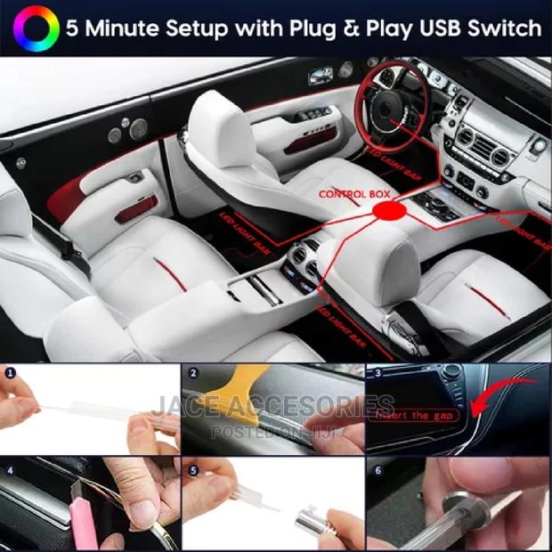 Car Interior Dashboard Ambience Lights - thumbnail 5