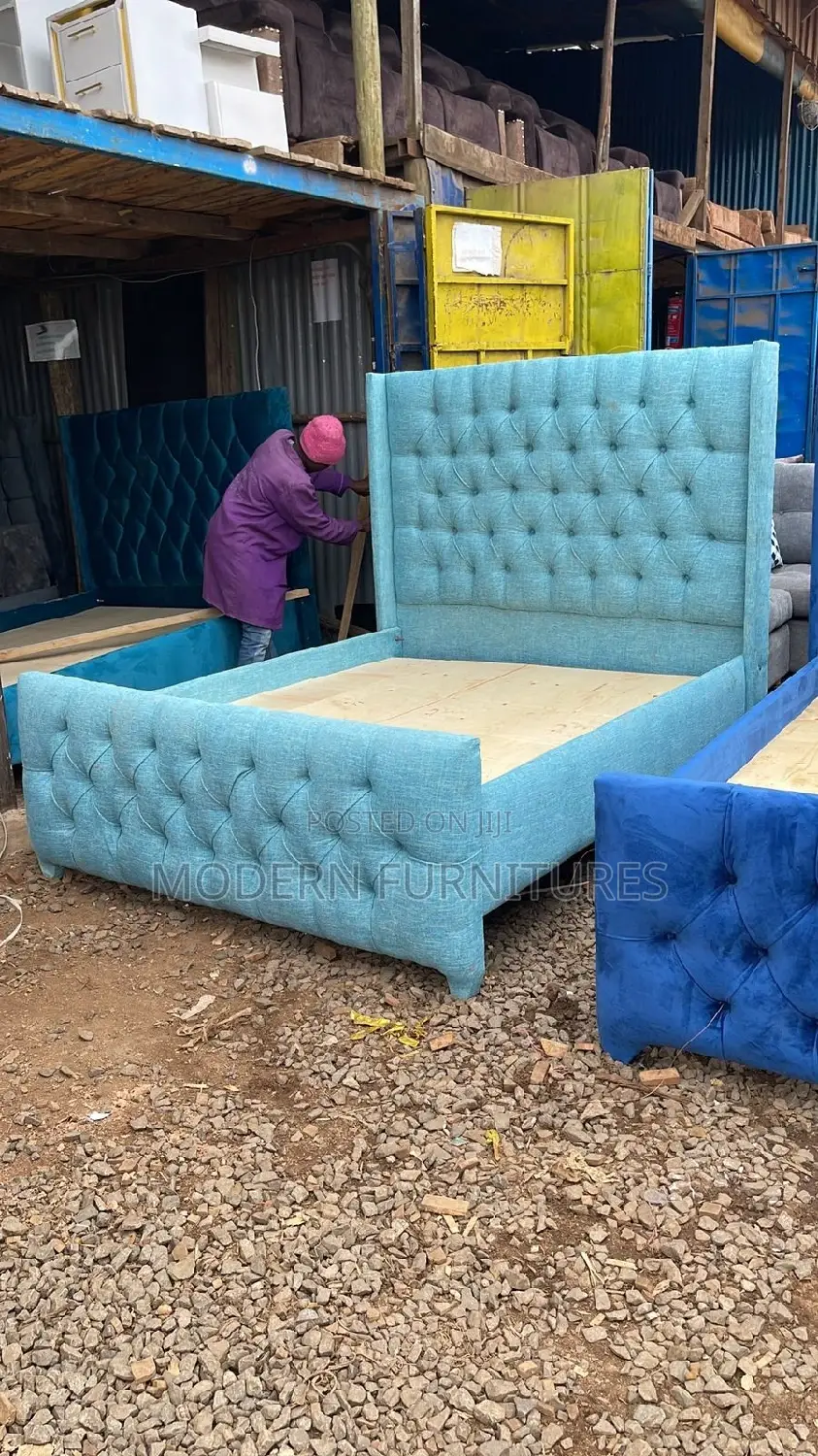 5/6 Bed,Tufted Bed