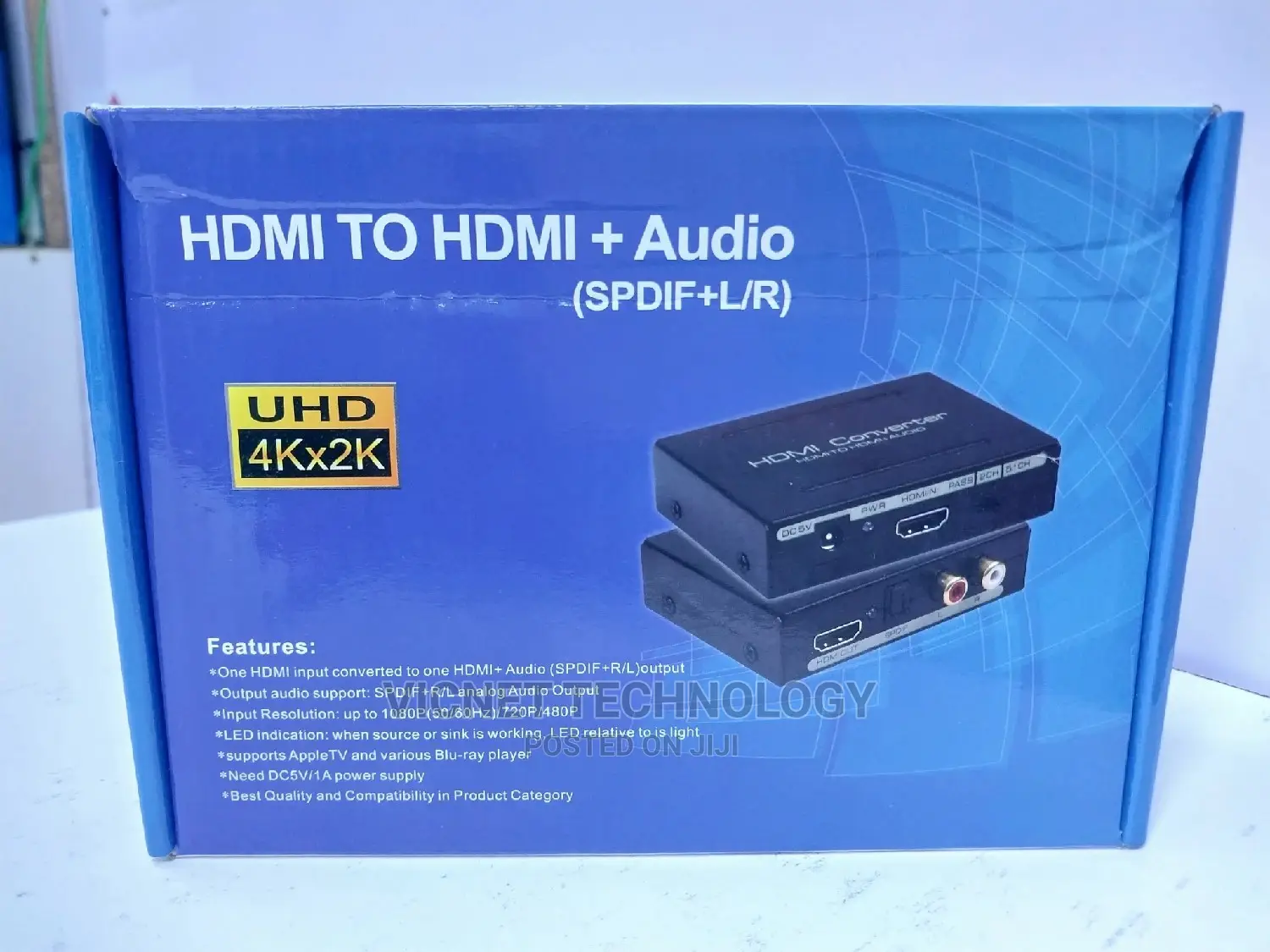HDMI To HDMI + Audio Sdif L/R Converter