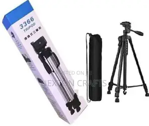 Tripod 3366 Portable Phone Live Selfie Tripod Stand