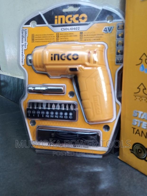 Ingco Cordless Screwdriver - main view