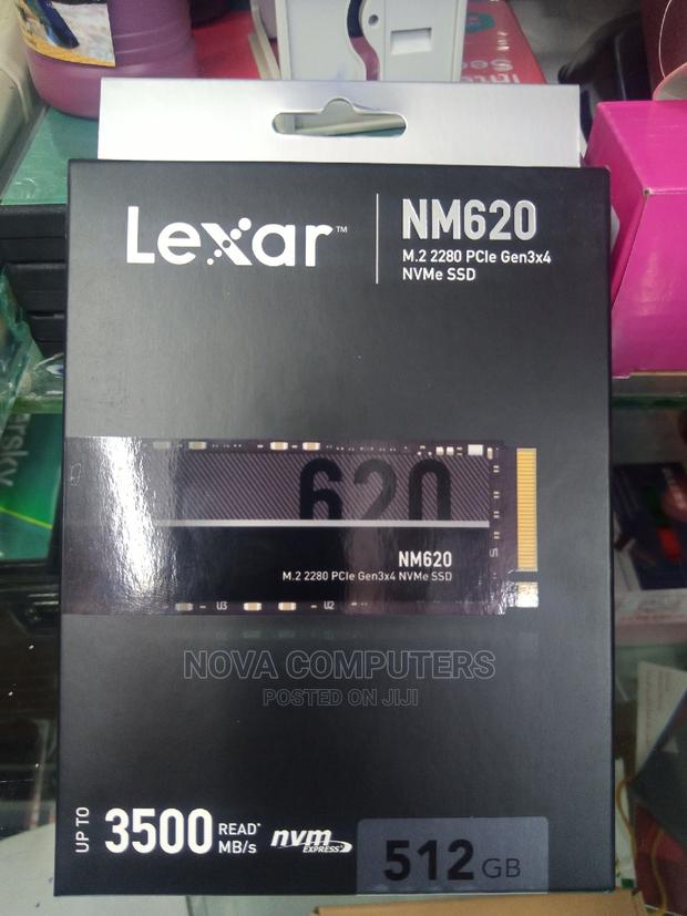 Lexar Nm620 Internal SSD M.2 Pcie Gen 3*4 Nvme 2280 - 512gb