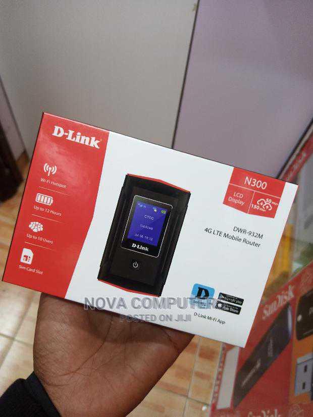 D-Link Mifi Dwr-932m 4G LTE - main view