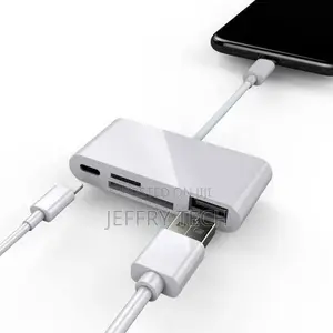 8 Pin to SD Memory Card Reader USB OTG Adapter for iPhone 13