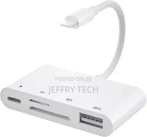 For Apple iPhone iPad Ios15 8-Pin to SD TF Card Reader USB A