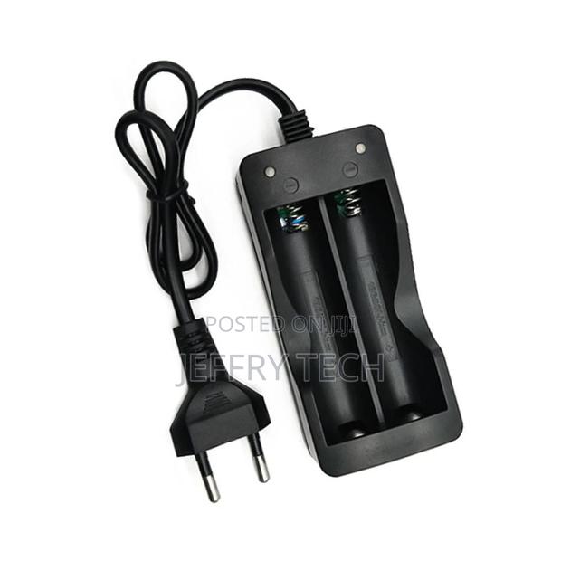 18650 Li-Ion Rechargeable Battery Charger US/EU Plug 2 Slots
