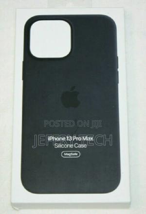 Apple - iPhone 13 Pro Max Silicone Case With Magsafe - Midni - thumbnail 2