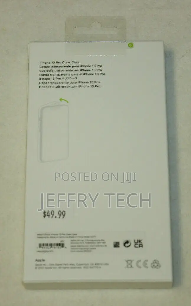 Apple - iPhone 13 Pro Clear Case With Magsafe - Clear (Open