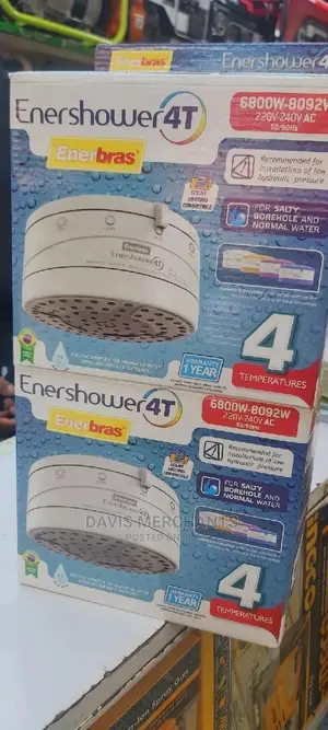 Shower Head With High Efficiency and Maximum Safety