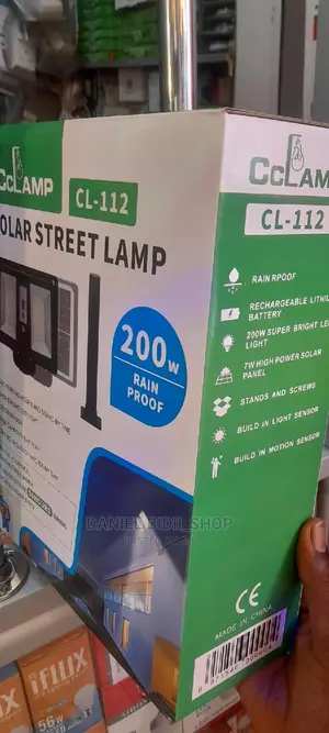CL Solar Street Lamp 200w Rain Proof