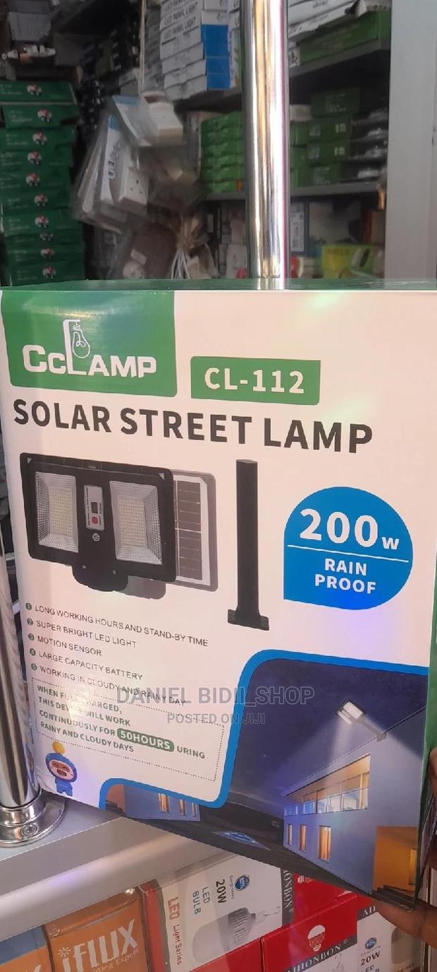 CL Solar Street Lamp 200w Rain Proof - thumbnail 3