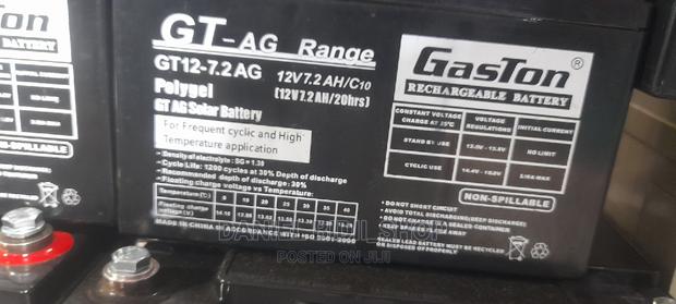 Gaston Rechargeable Polygel Battery Gt-Ag 12v 7.2ah 20hr - main view
