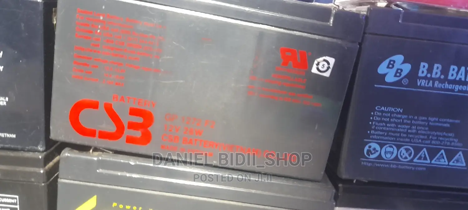 CSB Sealed Maintenance-Free Battery 12v 7ah