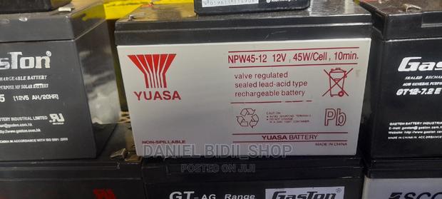 Yuasa Valve Regulated Npw45-12 Ups Battery 12v 7ah