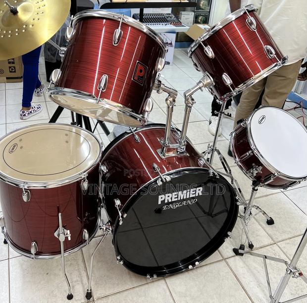 Premier 5pcs Full Professional Drumset - thumbnail 3