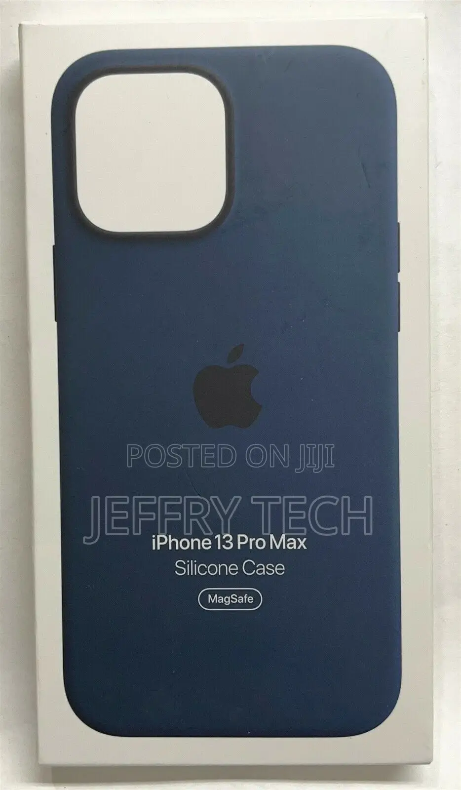 Apple - iPhone 13 Pro Max Silicone Case With Magsafe - Abyss