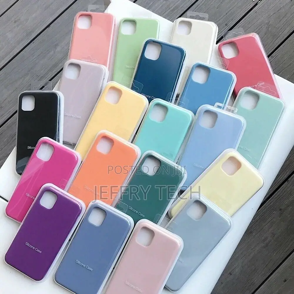 Liquid Silicone Case for Original iPhone X XR XS 11 12 Max P