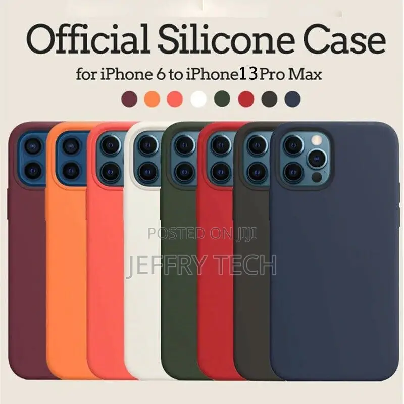 Liquid Silicone Case for Original iPhone X XR XS 11 12 Max P