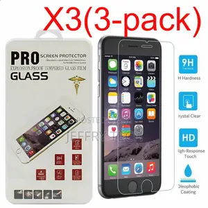 3x iPhone 13 12 11 Pro XS Max XR SE 8 Tempered Glass Screen