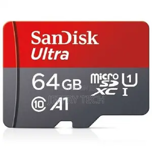 Memory Card Micro-Sdhc Sandisk Ultra 64 Gb 98mb/S Uhs-I Cl