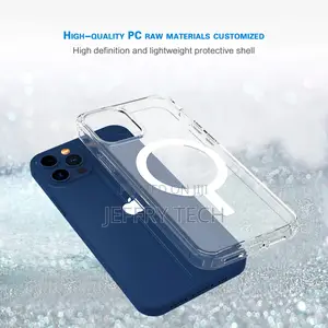 iPhone 12 12pro Mini Magsafe Case Clear Hard Acrylic Case Fu