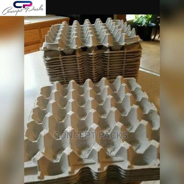 100pcs NEW Paper Egg Tray / Manilla Egg Tray at 2400 - main view