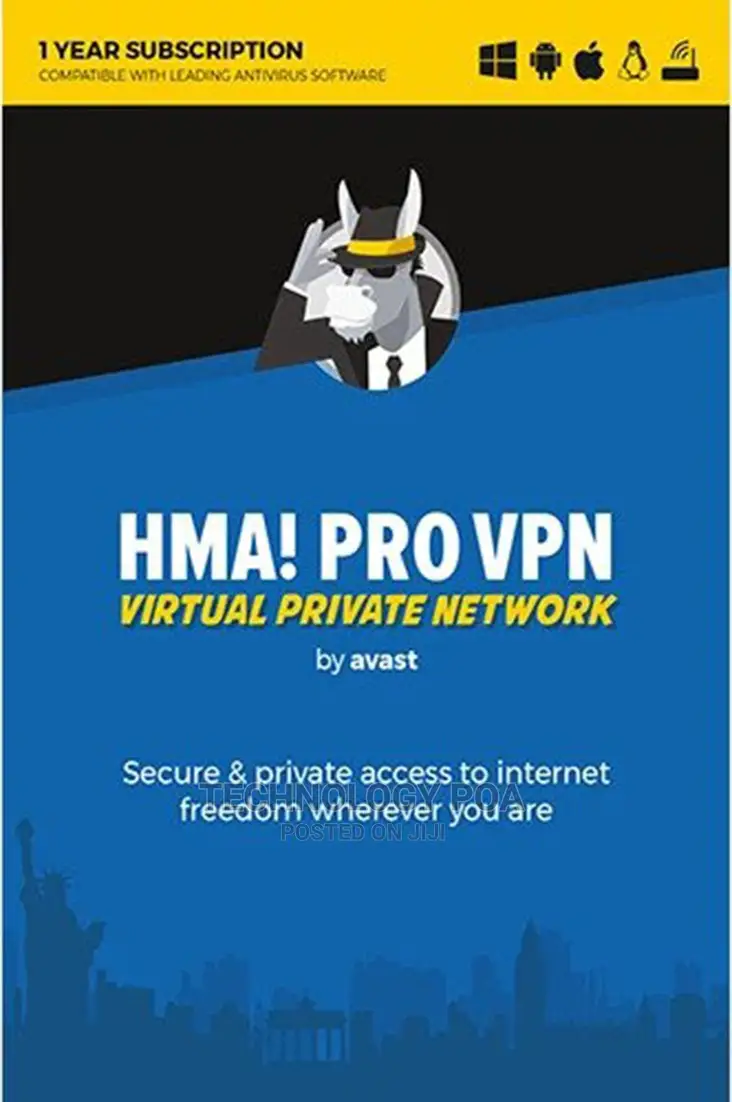 HMA! Pro VPN Unlimited Devices, 1 Year