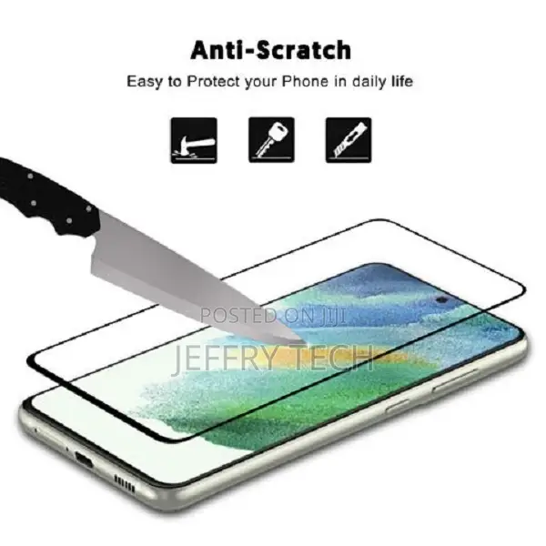 For Galaxy S21 FE 5G Screen Protector, Tempered Glass, Full