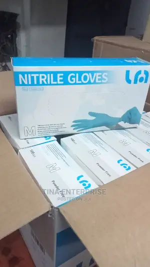 Blue Nitrile Gloves