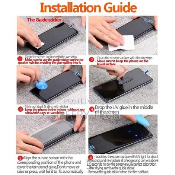 UV Glue Tempered Glass for S10/S10+/Note10/Note10+ - thumbnail 3