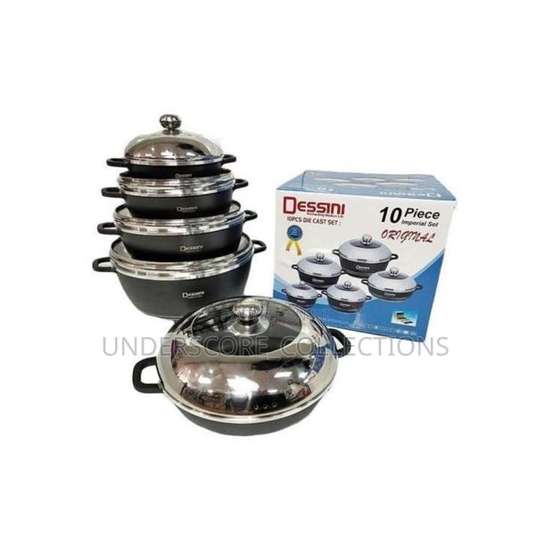 10pcs Desini Nonstick Cookware Set - thumbnail 3