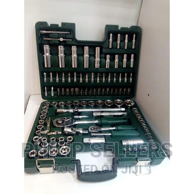 108 Pieces Heavy Duty Chrome Vanadium Tool Box - thumbnail 2