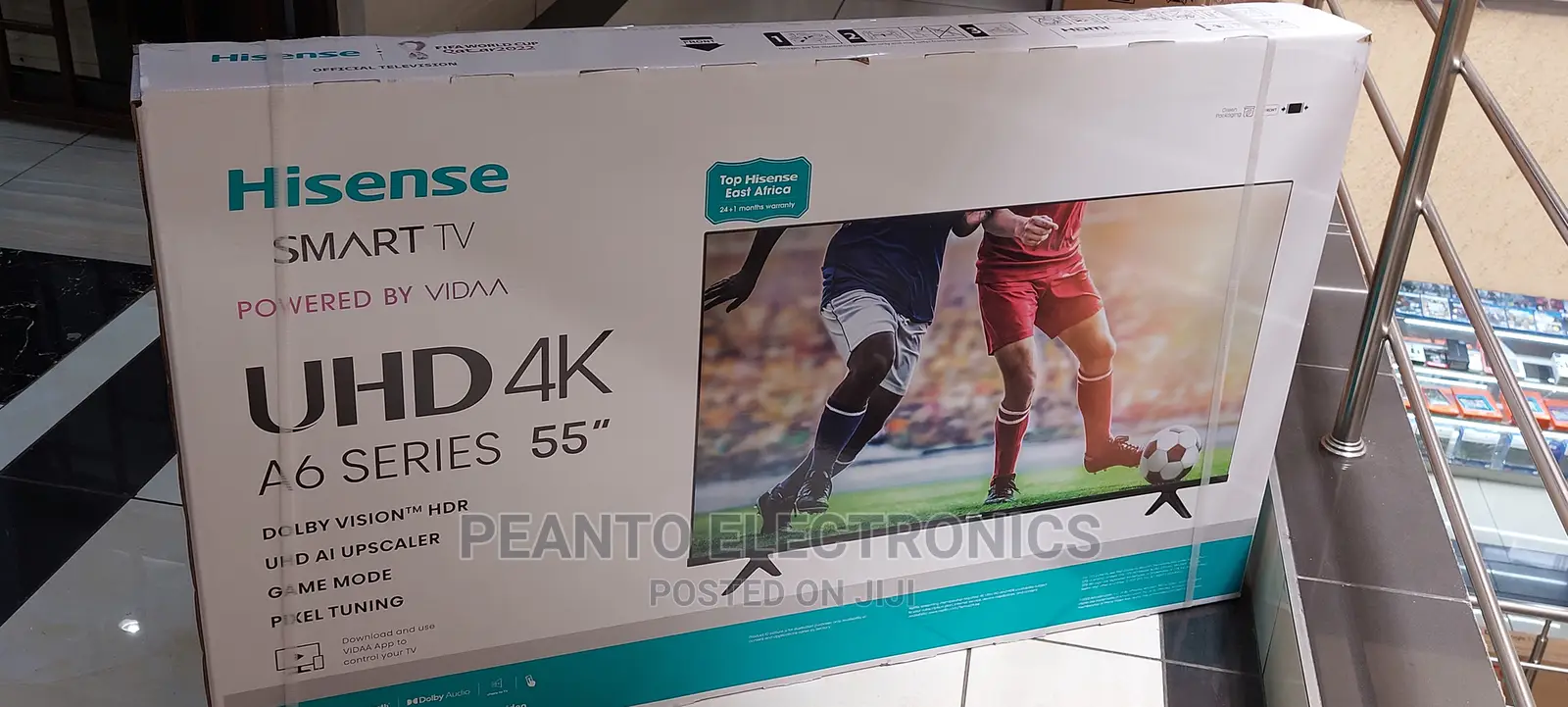 Hisense 55 Inch Smart Uhd Frameless 55a6